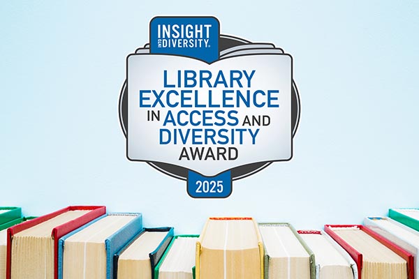 Knight-Capron Library receives 2025 Library Excellence in Access and Diversity Award from Insight Into Diversity magazine