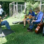 Playing music at Claytor Nature Center