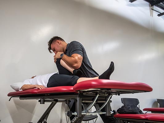 DPT program gets new treatment tables for student-run clinic